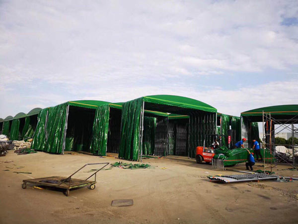 蘭州帳篷廠-推拉帳篷案例